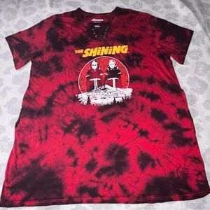 Hot topic Red and Black The Shining Graphic T-Shirt Dress size2X fits3X